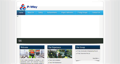 Desktop Screenshot of p-way.com